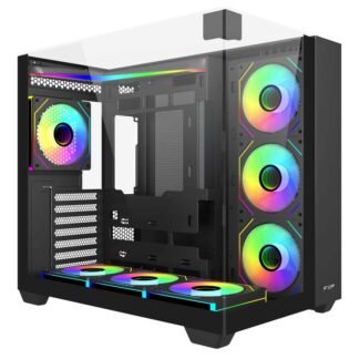 FSP M541-BA Three Tempered Glass Mid Tower Case Black
