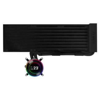 Lian Li Hydroshift II LCD-C 360N AIO Fanless CPU Cooler Black
