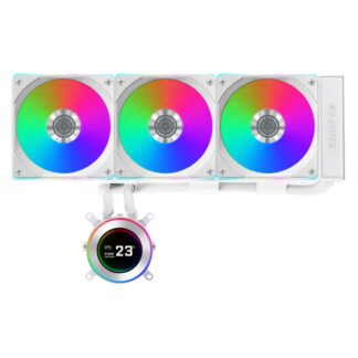 Lian Li Hydroshift II LCD-C 360CL AIO CPU Cooler White