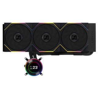Lian Li Hydroshift II LCD-C 360TL AIO CPU Cooler Black