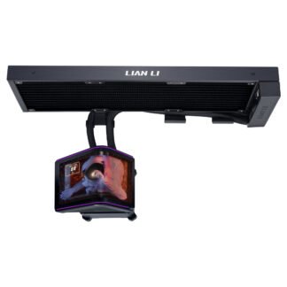 Lian Li Hydroshift II OLED AIO CPU Cooler 360mm Fanless Black