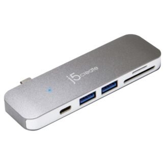 j5create USB-C UltraDrive Mini Dock 6-in-1 Functions