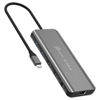 j5create USB-C Dual 4K HDMI 10Gbps Mini Dock