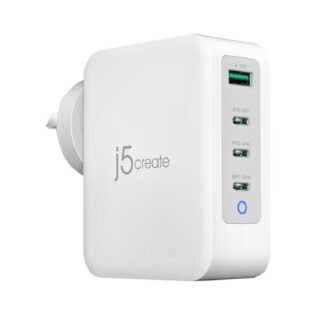 j5create 130W GaN USB-C 4-Port Charger