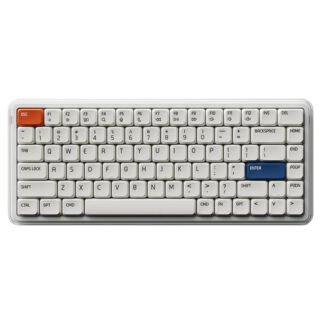 MelGeek O2 Tri-Mode Wireless Mechanical Keyboard White