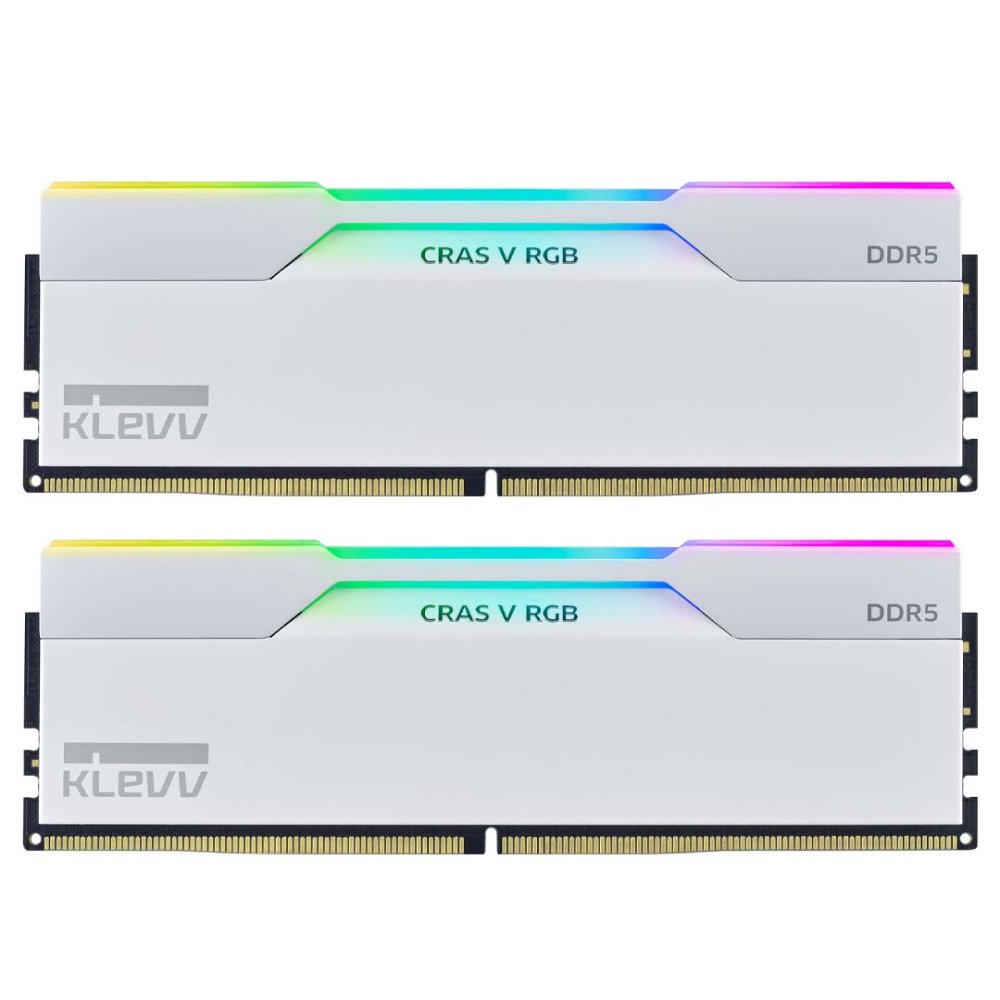 Klevv Cras V RGB 64GB (2x32GB) 6000MHz CL30 DDR5 White