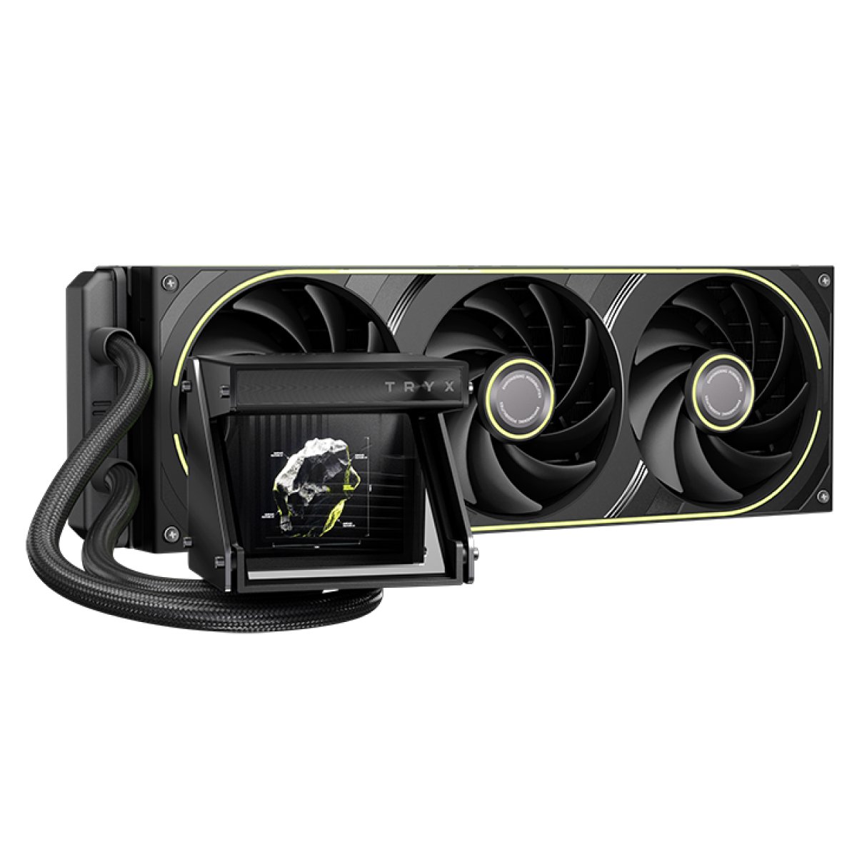 TRYX Holo ARGB 360mm Liquid Cooler Black