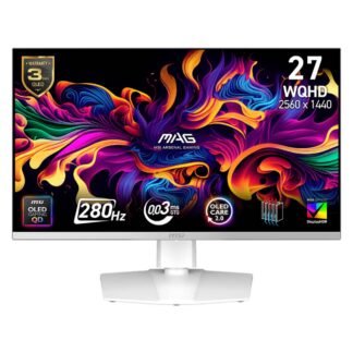 MSI MAG 272QPW QD-OLED X28 WQHD 280Hz Adaptive-Sync HDR 27in Monitor