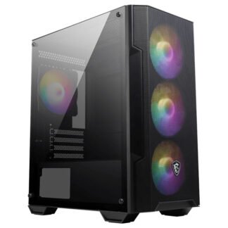 MSI MAG Forge M100A mATX Tempered Glass Case