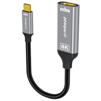 mbeat Tough Link 8K USB-C to HDMI Adapter Space Grey