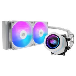 Cooler Master MasterLiquid Core Nex 240 ARGB AIO Liquid Cooler White