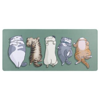 YUNZII Keynovo Sleeping Cat Mouse Pad Desk Mat