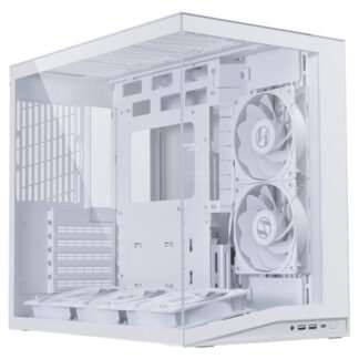 Lian Li O11 Dynamic Mini Flow Tempered Glass Case White V2