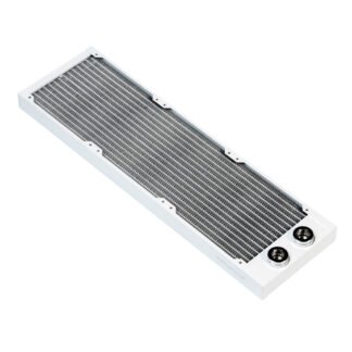 Phanteks Glacier EZ-Fit 420RAD-30 30mm Copper Radiator 16mm Fittings White