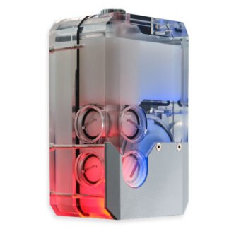 Phanteks Glacier EZ-Fit 140RES-D5 Acrylic Reservoir D-RGB White