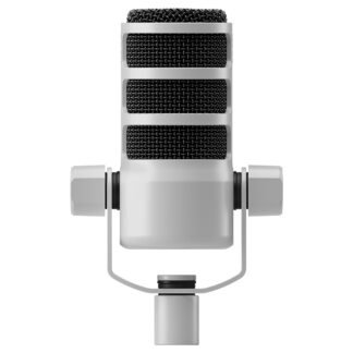 RODE Pod Mic Dynamic Podcasting Microphone White