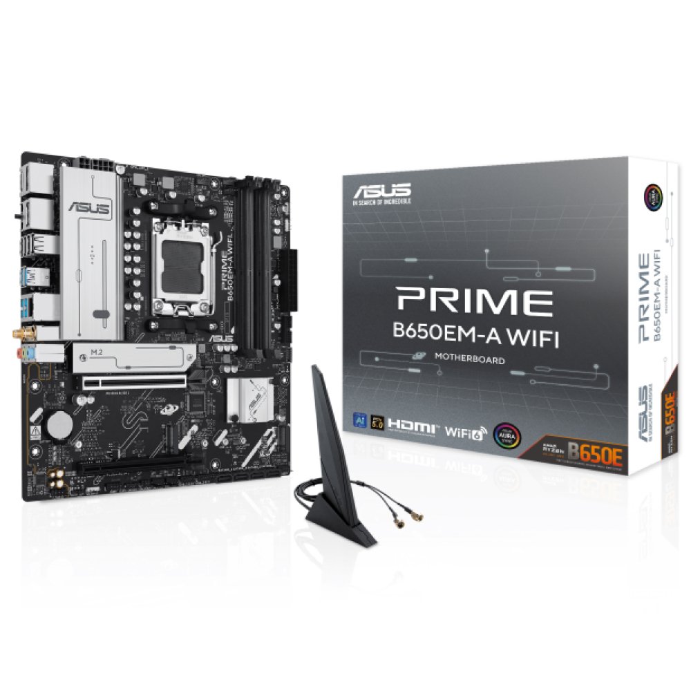 ASUS Prime B650EM-A WiFi Motherboard