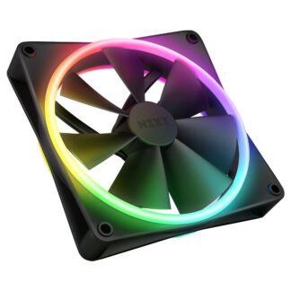NZXT F140 RGB Duo Fan 140mm PWM Black Single Pack