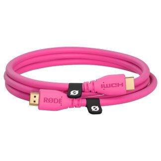 RODE Premium HDMI Cable 1.5m Pink