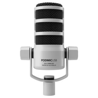 RODE PodMic USB Dynamic Microphone White