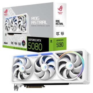 ASUS ROG Astral GeForce RTX 5080 OC GDDR7 16GB White