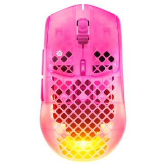 SteelSeries Aerox 3 Wireless Gen 2 Gaming Mouse Magenta Haze