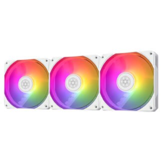 SilverStone Air Nexus 120 ARGB PWM Fan White 3 Pack