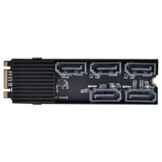 SilverStone ECS07 5 Port SATA Gen3 PCIe Expansion Card