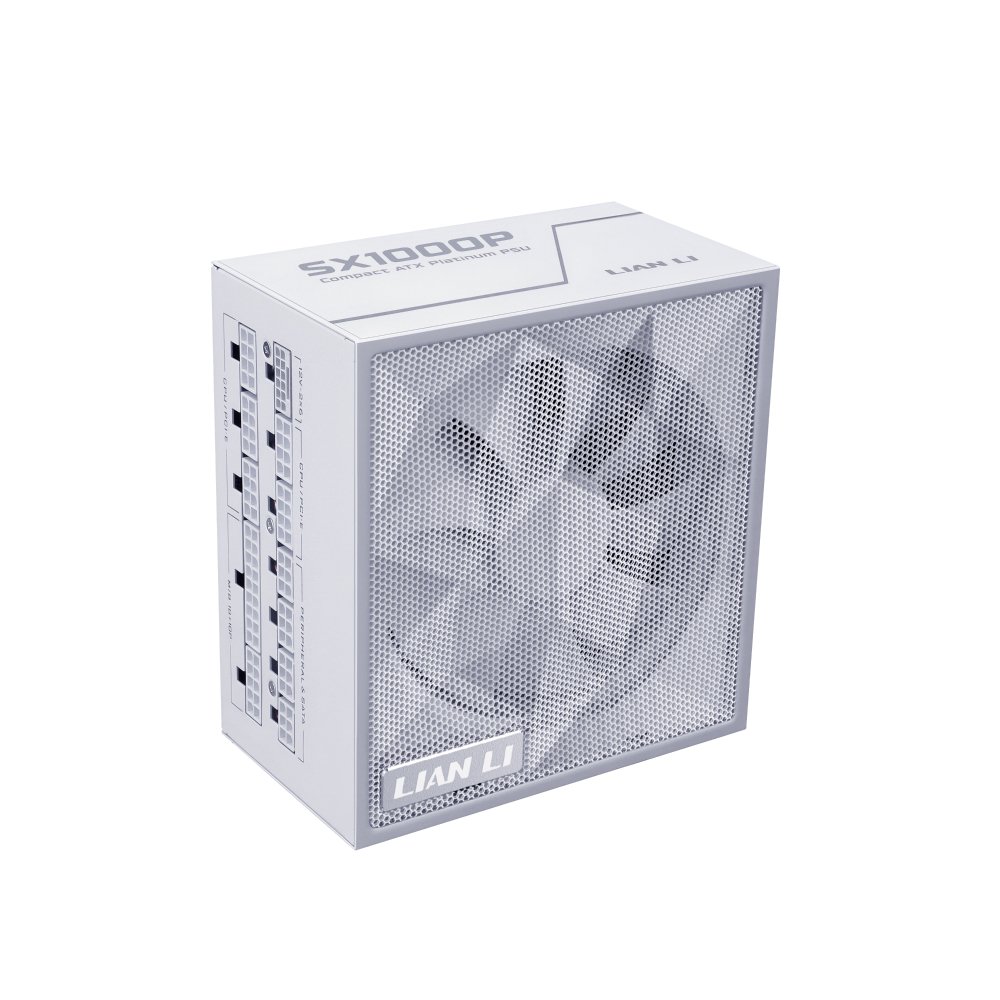 Lian Li SX1000P Platinum ATX3.1 1000W ATX Power Supply White