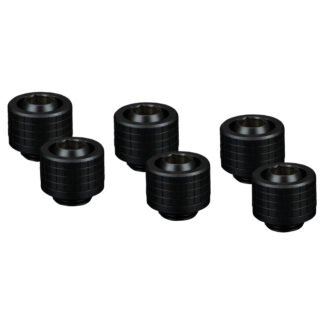 Thermal Grizzly DeltaMate Fitting ST13 Black 6 Pack