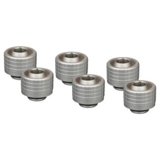 Thermal Grizzly DeltaMate Fitting ST16 Matt Nickel 6 Pack