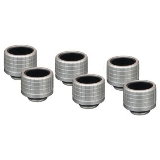 Thermal Grizzly DeltaMate Fitting HT16 Matt Nickel 6 Pack