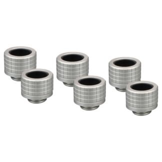 Thermal Grizzly DeltaMate Fitting HT14 Matt Nickel 6 Pack