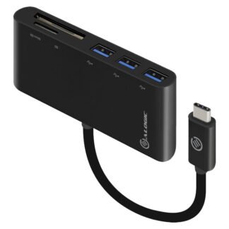 Alogic USB-C to Multi Card Reader and 3-Port USB Hub